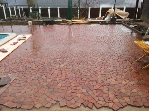  Песчаник брусчатка (Готика) art PSK-L-01  купить в Санкт-Петербурге    2600 руб/кв.м    фото 