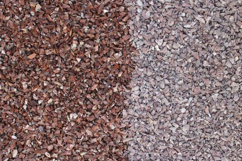  Мраморная крошка (щебень крошка розовый) фр. 5-10 мм.  купить  в Санкт-Петербурге мрамор розовый, красный щебень колотый ландшафтный декоративный  7700 руб/т   фото 