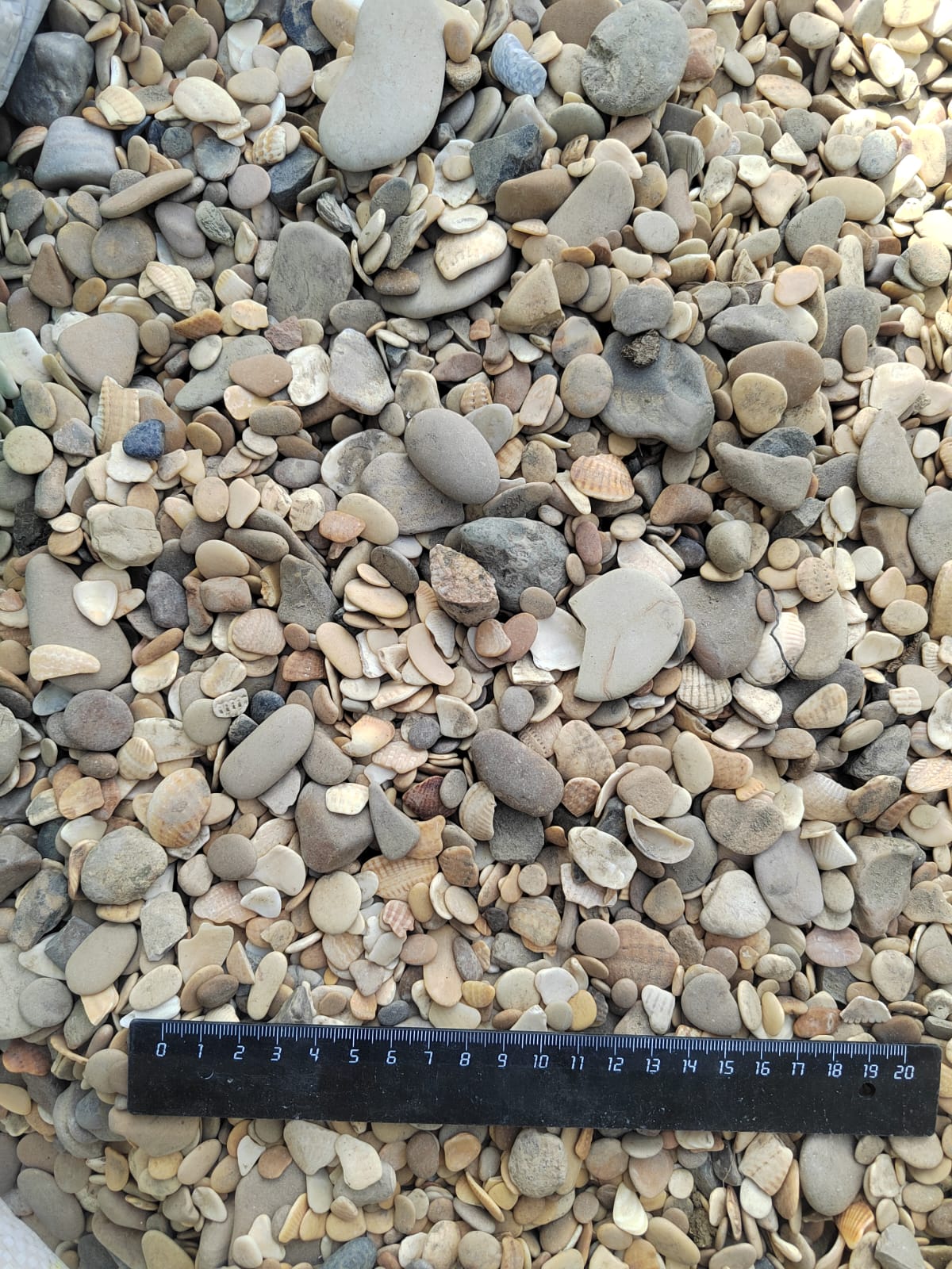 фото Галька каспийская фр. 10-20 мм. в интернет-портале 