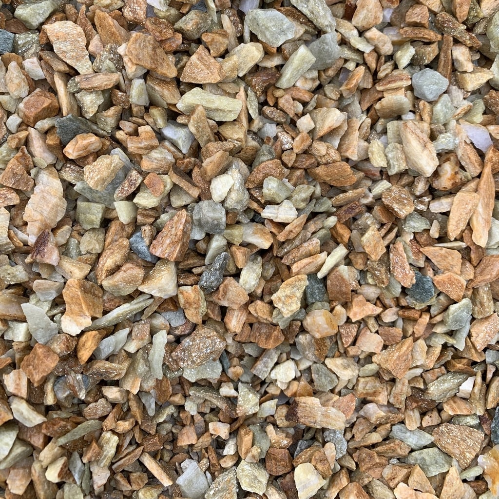  Щебень крошка желтый (ЗЛАТОЛИТ) фр. 5-10 мм.  купить  в Санкт-Петербурге мрамор золотистый, бежевый, желтый каменная ландшафтная декоративная крошка здатолита 8 000 руб/т   фото 