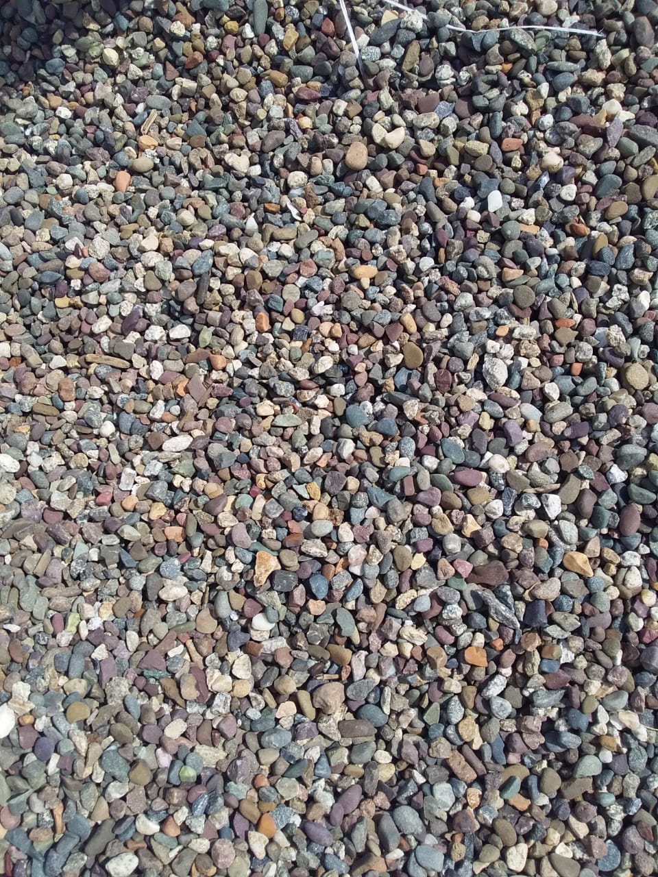  Галька речная окат цветная фр.5-10 мм. купить   в Санкт-Петербурге галька речная белый, серый, красноватый, синий, темно-серый речная окатанная галька декоративная 5000 руб/т   фото 
