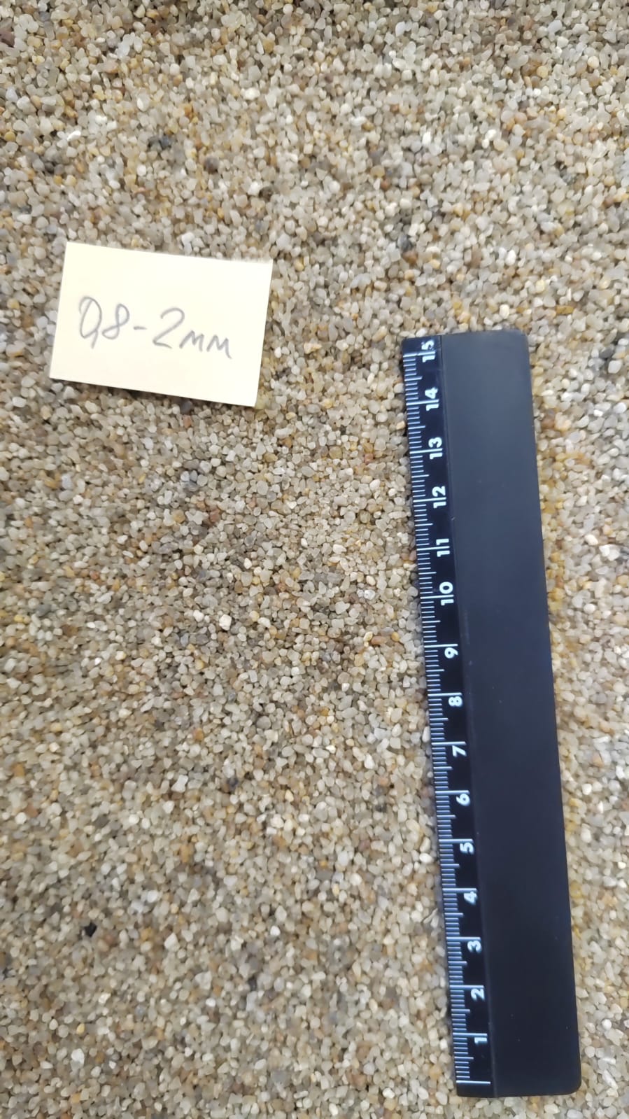 Кварцевый песок для площадок фр. 0,8 - 2 мм.  купить в Санкт-Петербурге фото 