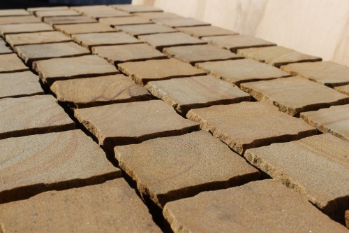  Песчаник брусчатка (Прага) art PSG-10-07  купить в Санкт-Петербурге    2600 руб/кв.м   фото 