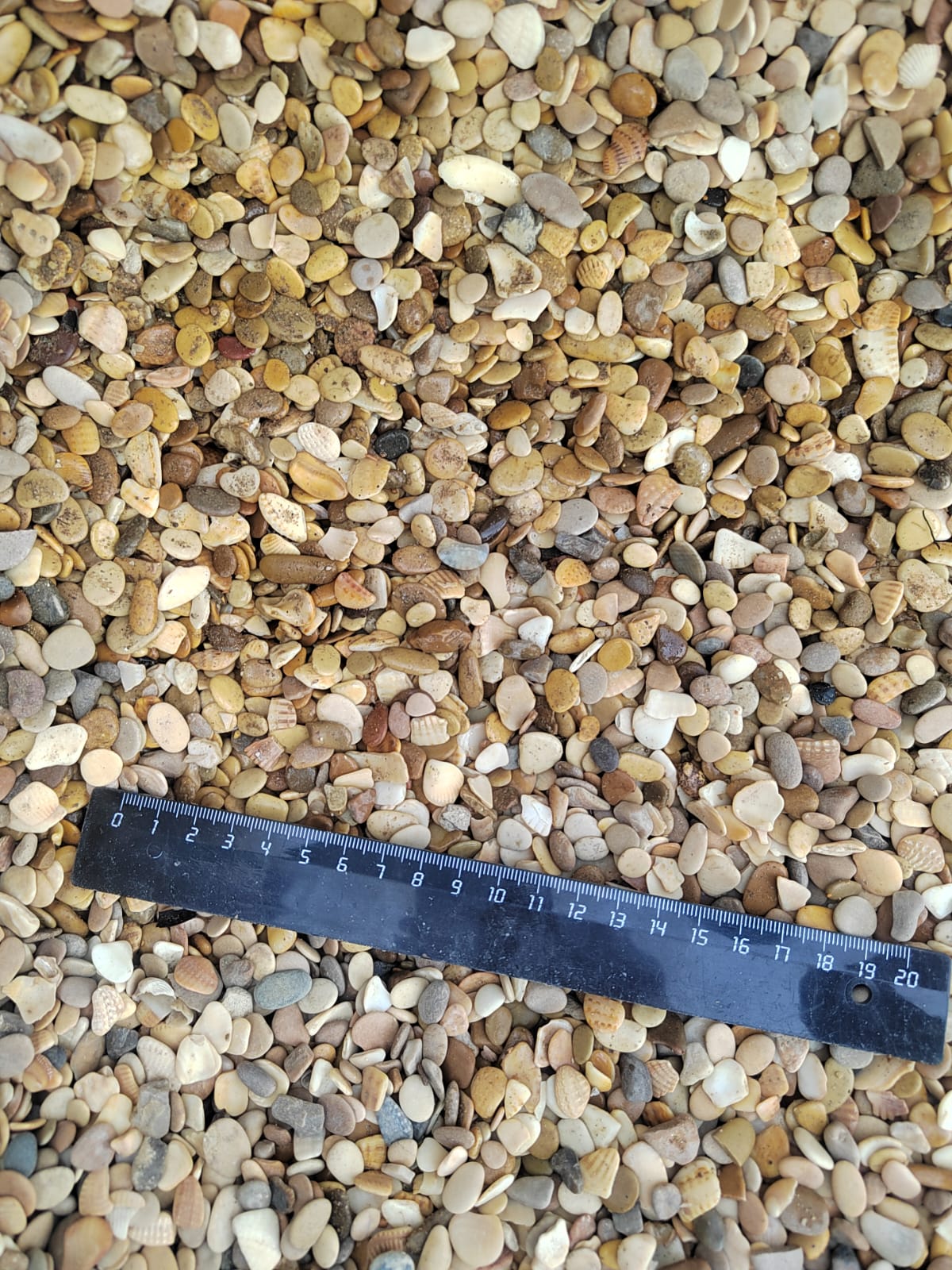 фото Галька каспийская фр. 3-10 мм. в интернет-портале 