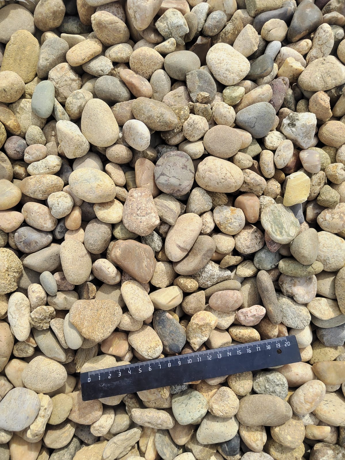  Галька речная окат рыжая фр. 20-40 мм. купить   в Санкт-Петербурге галька речная окатанная рыжая желтая серая округлая речная галька 4000 руб/т   фото 