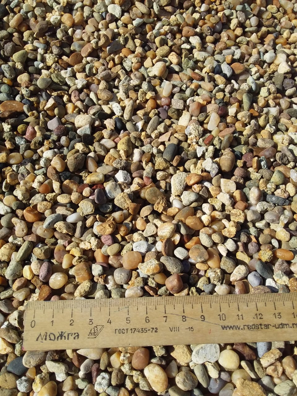  Галька окат (серо-желтая) фр.5-10 мм. купить   в Санкт-Петербурге галька речная рыжий, желтый, рыжий, серо-желтый речная окатанная галька декоративная 4000 руб/т   фото 